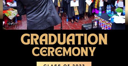 An inspiring graduation poster featuring a diverse group of graduates in cap and gown, proudly holding their diplomas. The background showcases a celebratory scene with confetti and a congratulatory message. The poster symbolizes the joy and accomplishment of completing a significant academic journey.