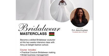 Exquisite Bridal Elegance: A captivating poster showcasing a masterclass in bridal wear. A model adorned in stunning bridal attire, capturing the essence of grace and style. Join us to unravel the art of bridal fashion mastery.